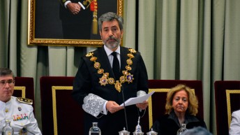 Carlos Lesmes pide una Ley de la Competencia y la Organización de la Jurisdicción Militar “adaptada a la idea de Justicia actual”