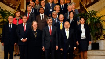 Carlos Lesmes subraya el papel de los Tribunales Supremos ante los desafíos que afronta Europa