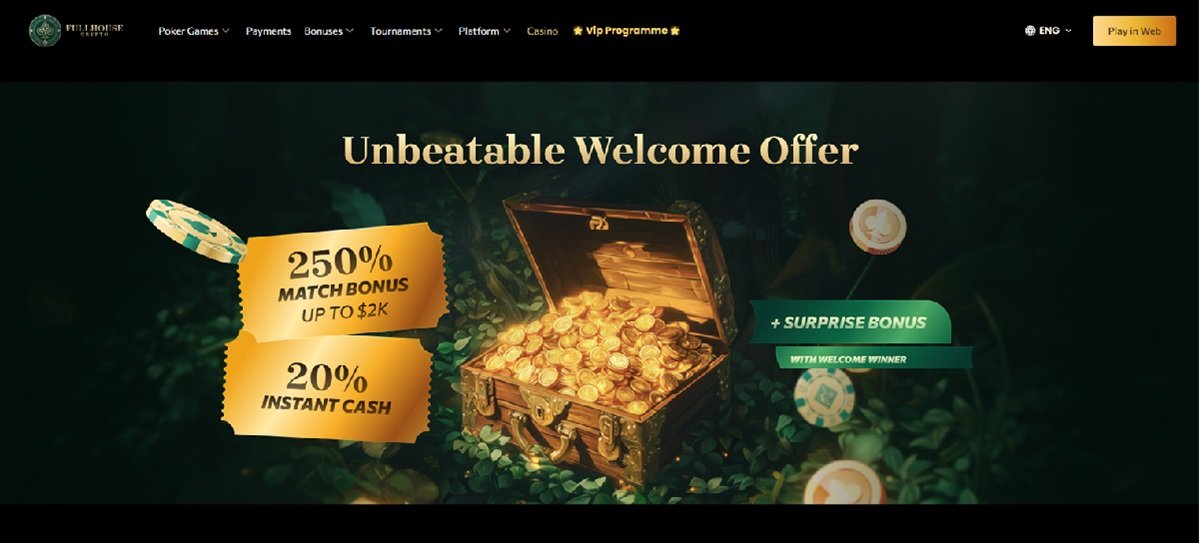 Los mejores casinos online de póker online con dinero real en España - Full House Crypto